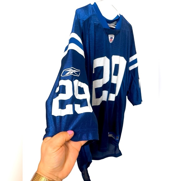 💚 NFL Joseph Addai #29 Indianapolis Colts Jersey - Picture 5 of 13